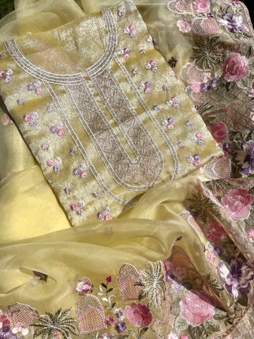 Tissue Silk~ Parsi Embroidery