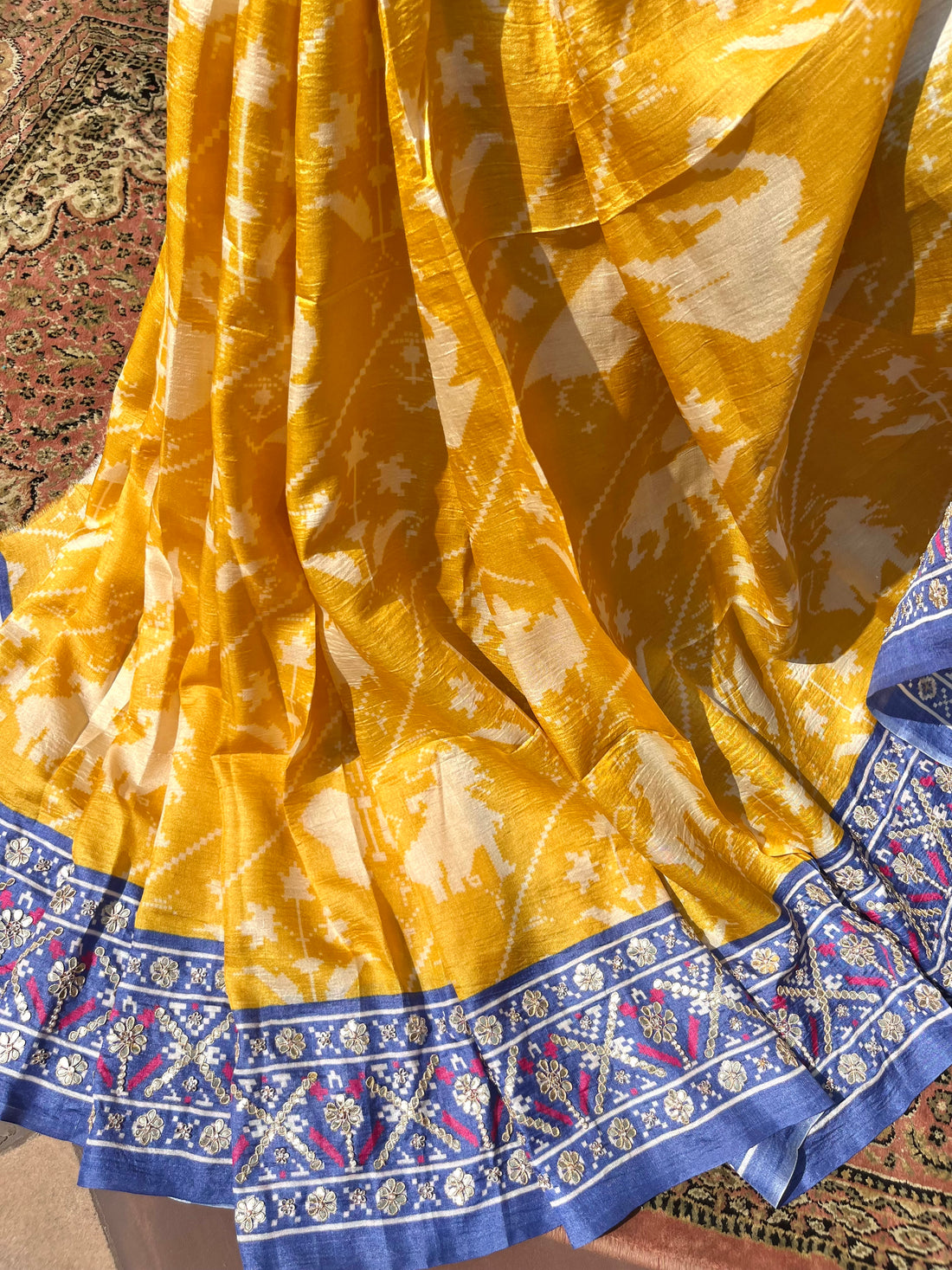 Bandhani x Patola Saree
