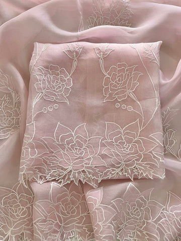 Organza Appliqué Work