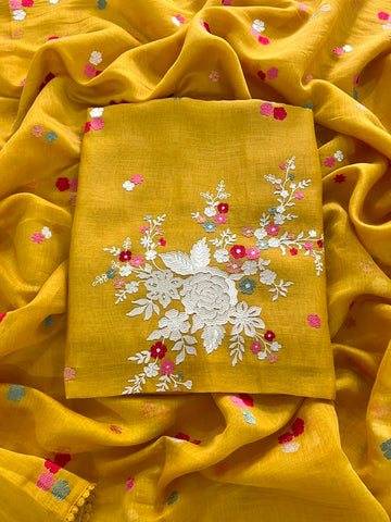 Delicate Mulmul Chanderi