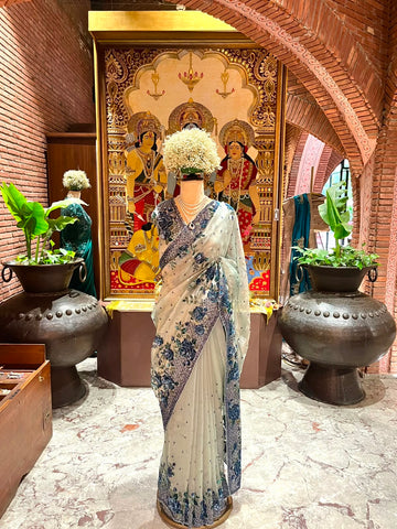 Stunning Tissue Silk Saree