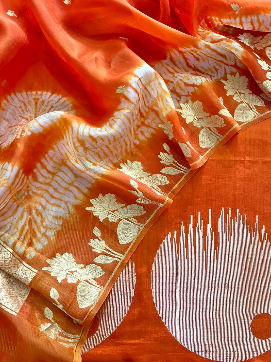Banarasi Silk x Shibori