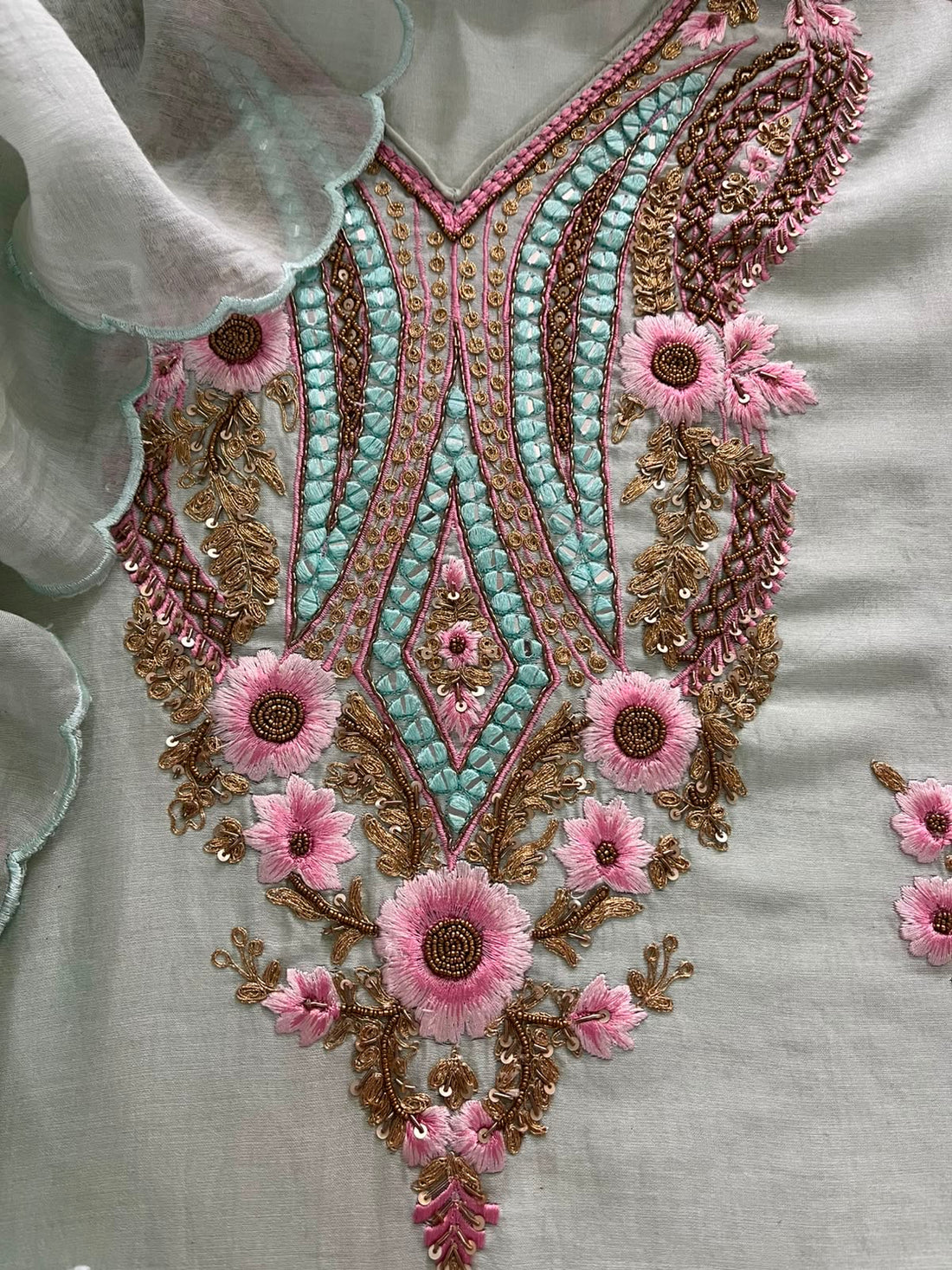 Elegant Thread Embroidery