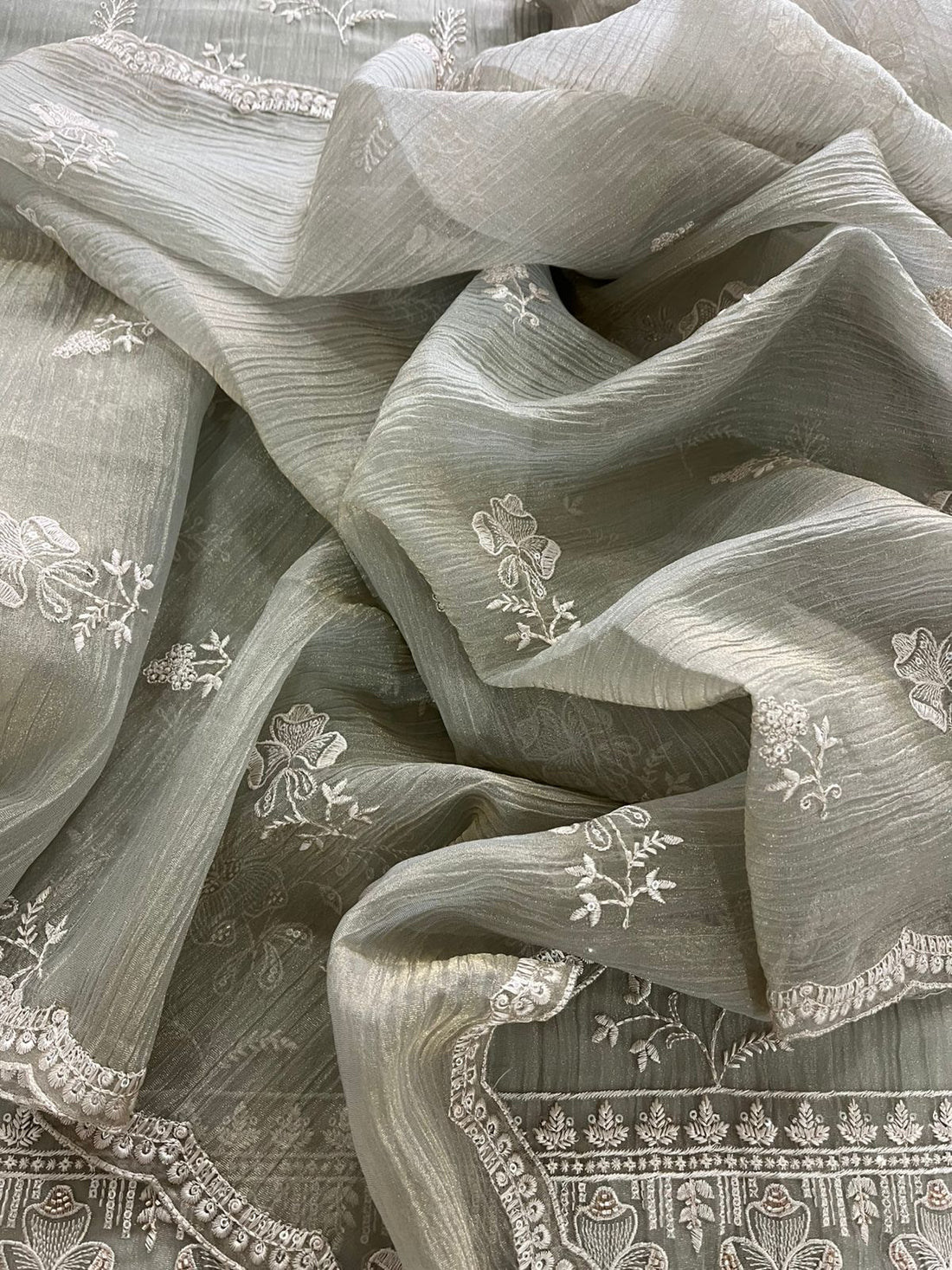 Crushed Tissue Silk
