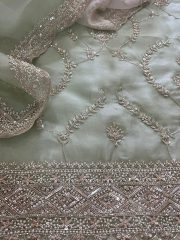Sequlne And Organza Handwork