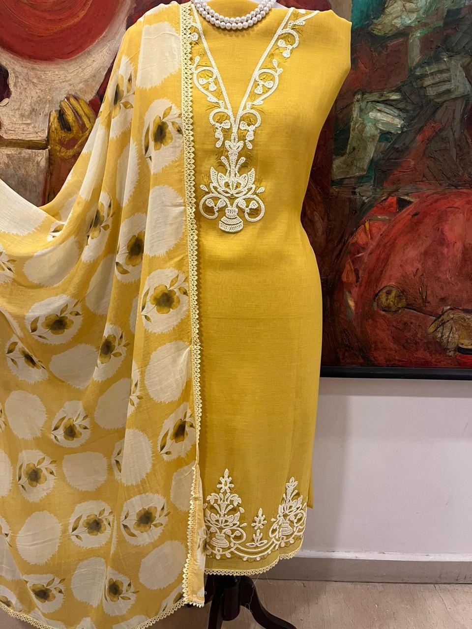 Pure Mulmul Chanderi