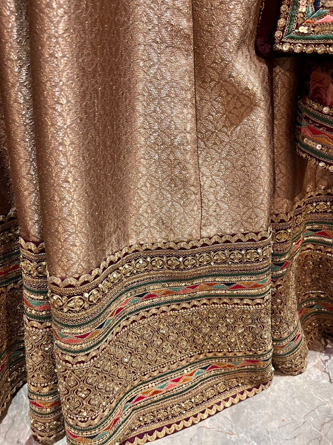 Heritage Brocade Lehenga