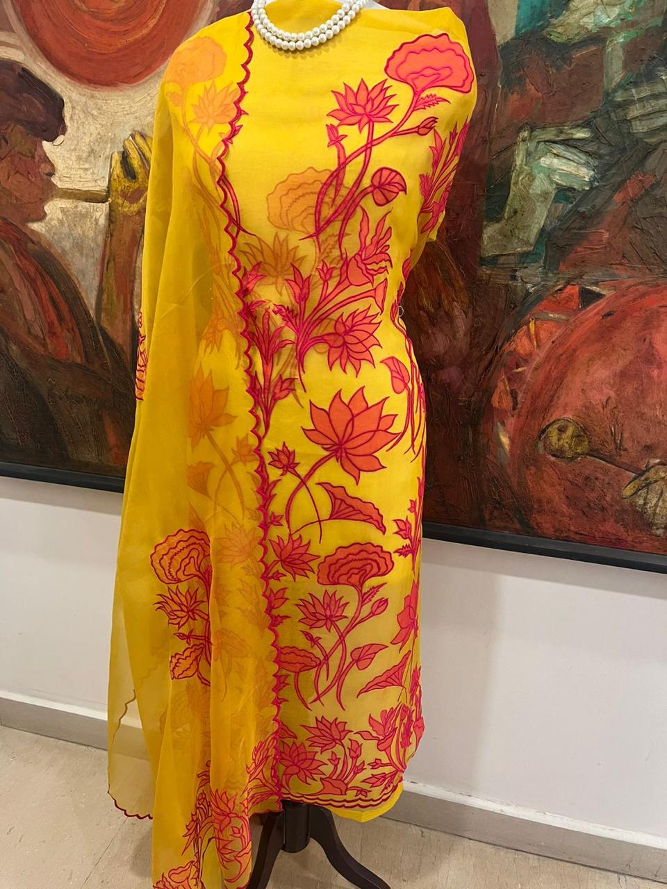 Sheer Luxury~ Appliqué Work
