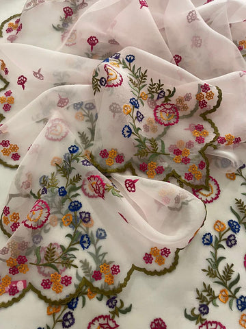 Sheer Luxury~ Thread Embroider