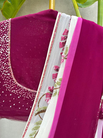 Breezy Georgette Sarees
