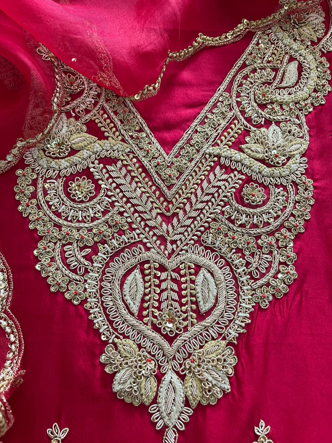 Zardozi Dabka Handwork