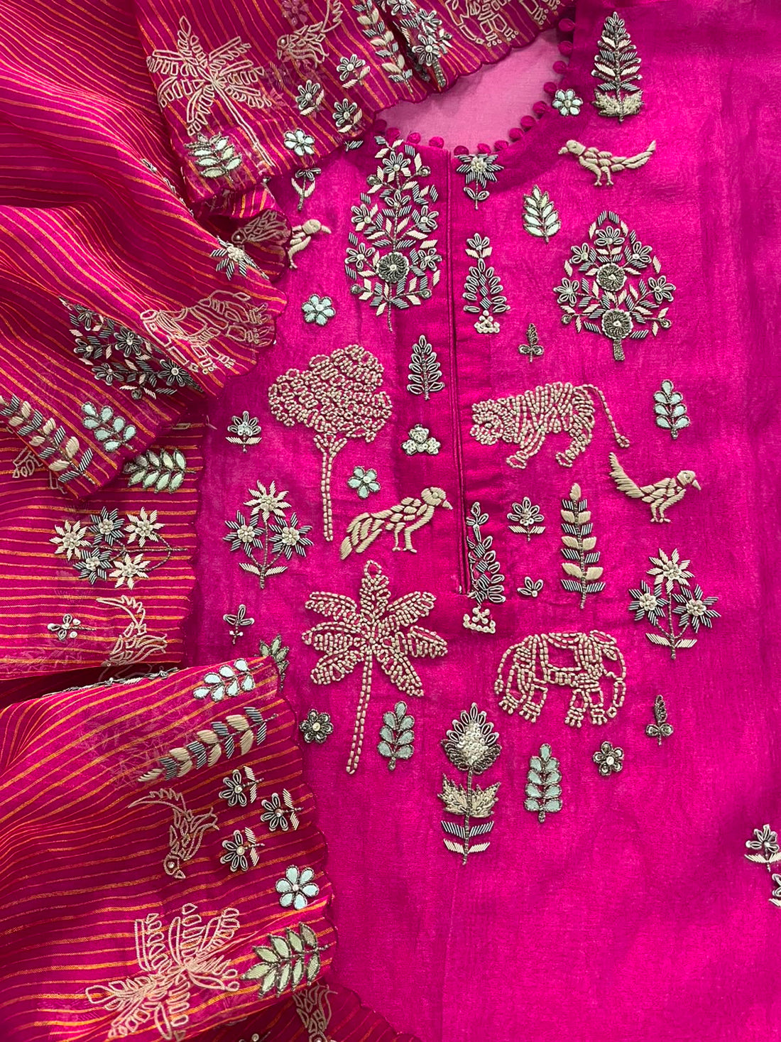 Antique Zardozi Handwork