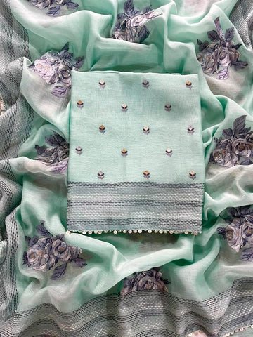 Handwork Mulmul Chanderi