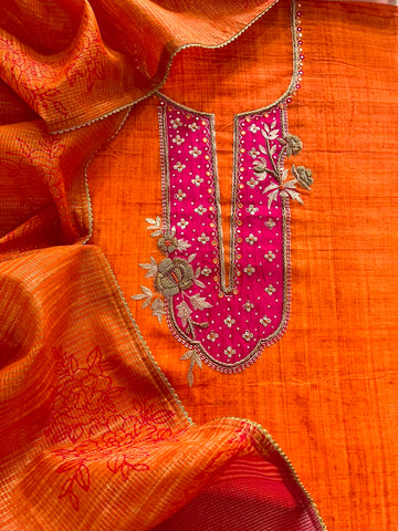Vibrant Chanderi