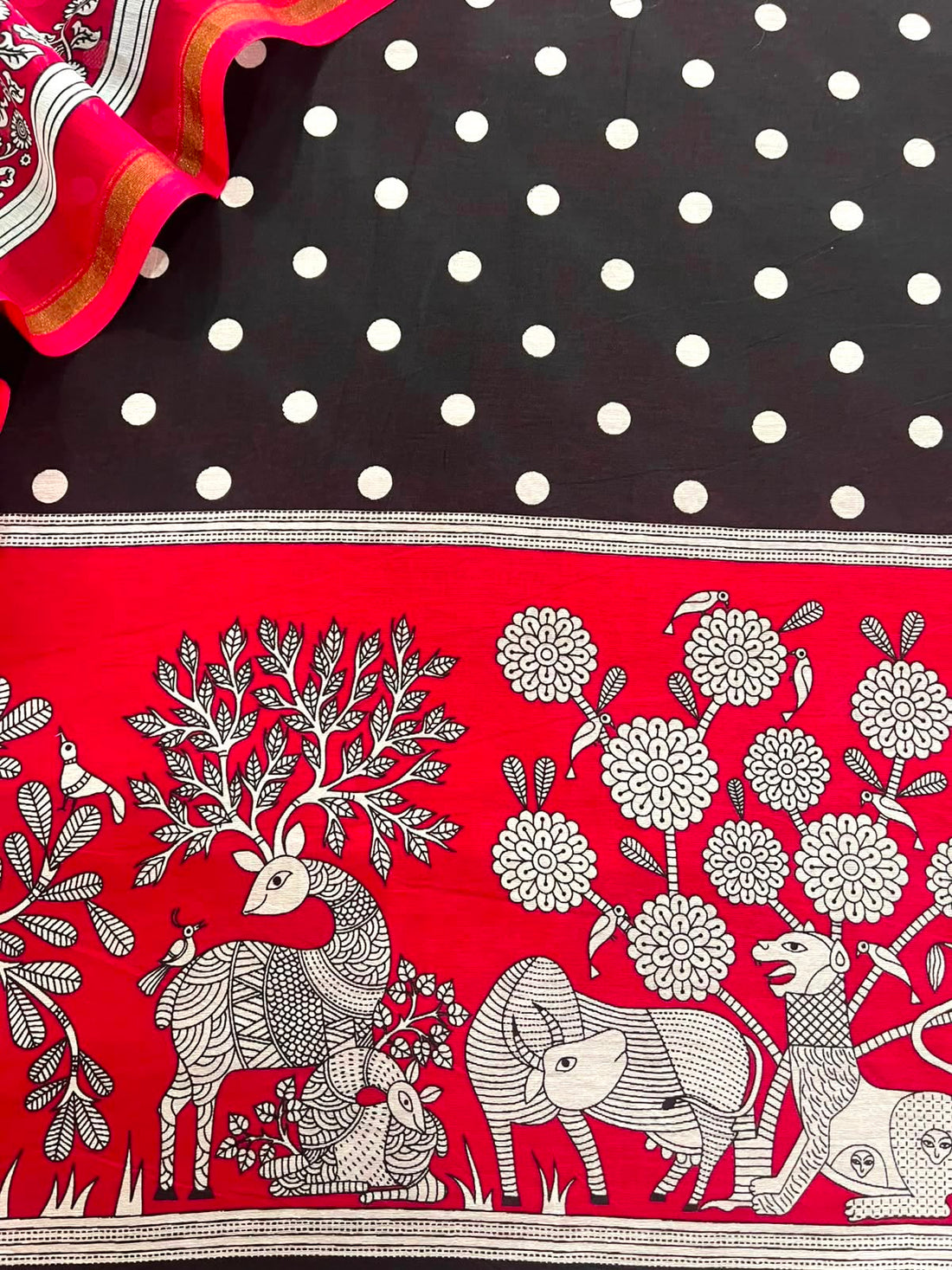 Pure Maheshwari Silk Pichwai