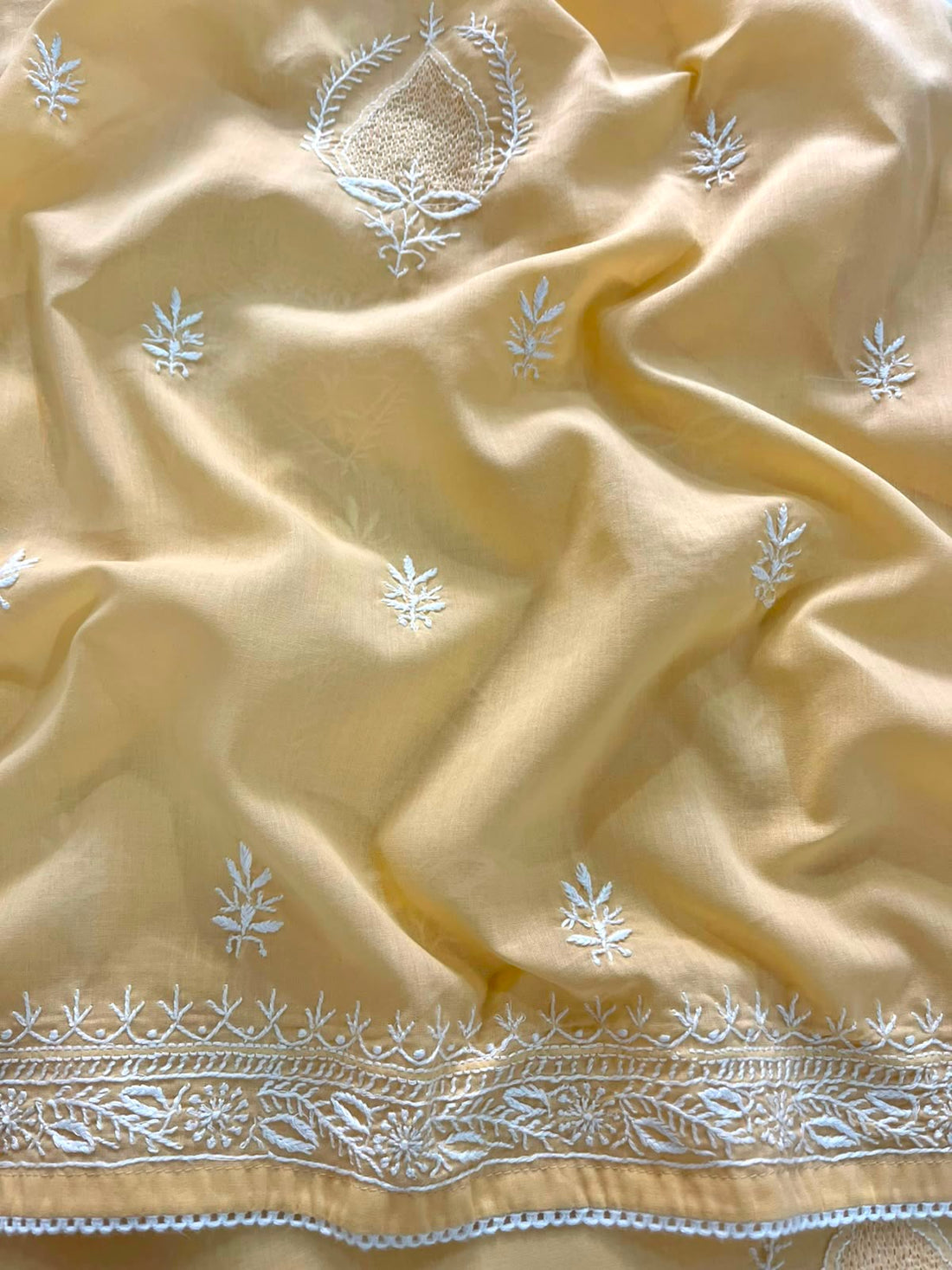 Cotton Lucknowi Chikankari