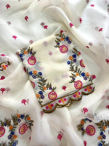 Exquisite Pure Organza Silk
