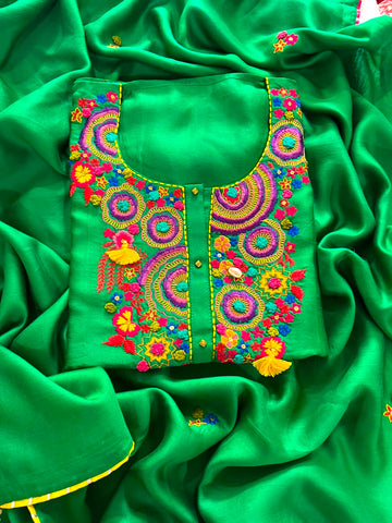 Vibrant Chanderi