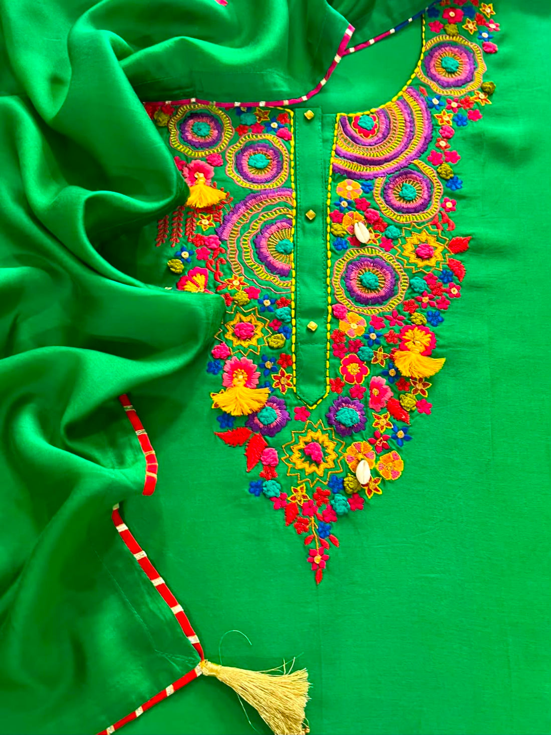 Vibrant Chanderi