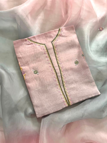 Ombré Lucknowi Chikankari