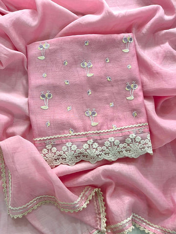 Delicate Mulmul Chanderi