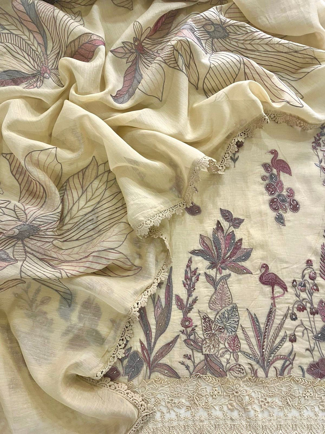 Elegant Thread Embroidery