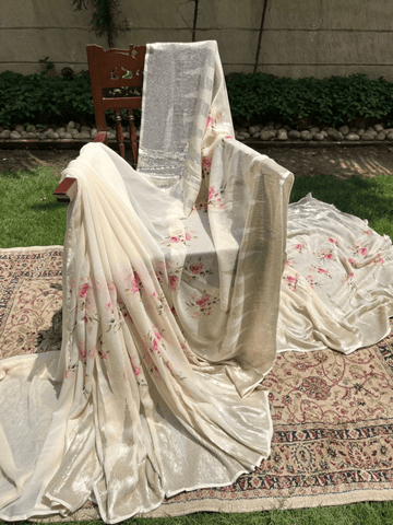 SITAARA ~ Floral Sequins Saree