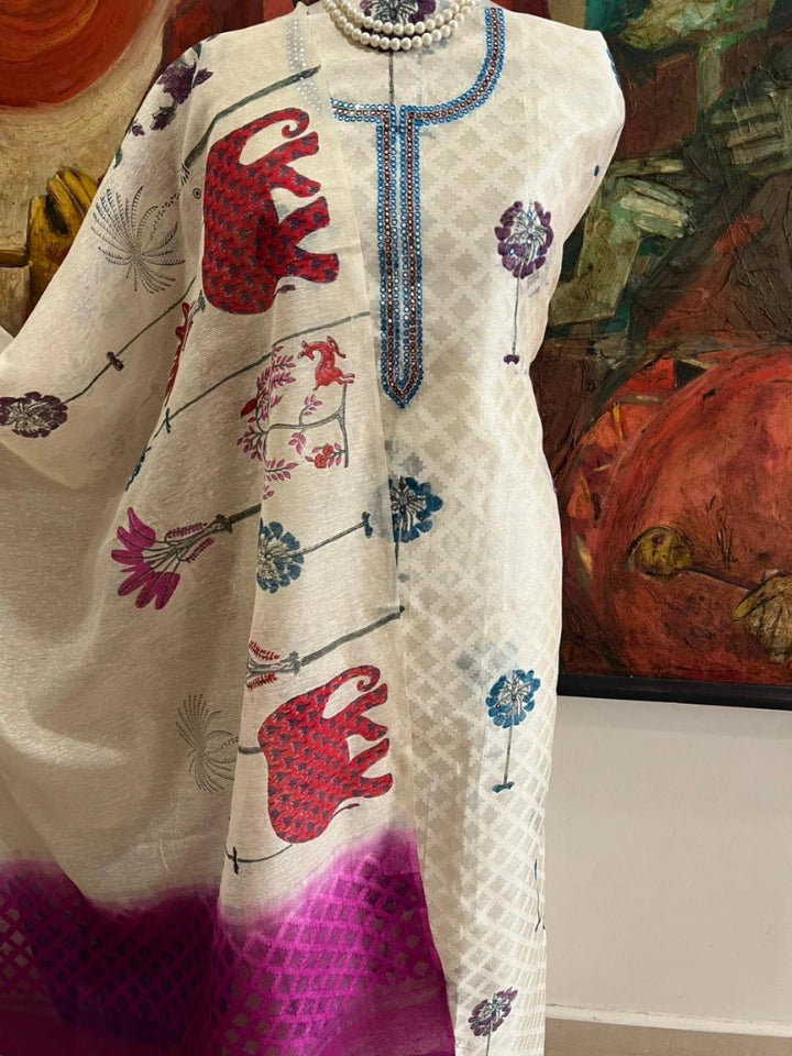 Steal Deal - Grab Pure Linen Silk Now