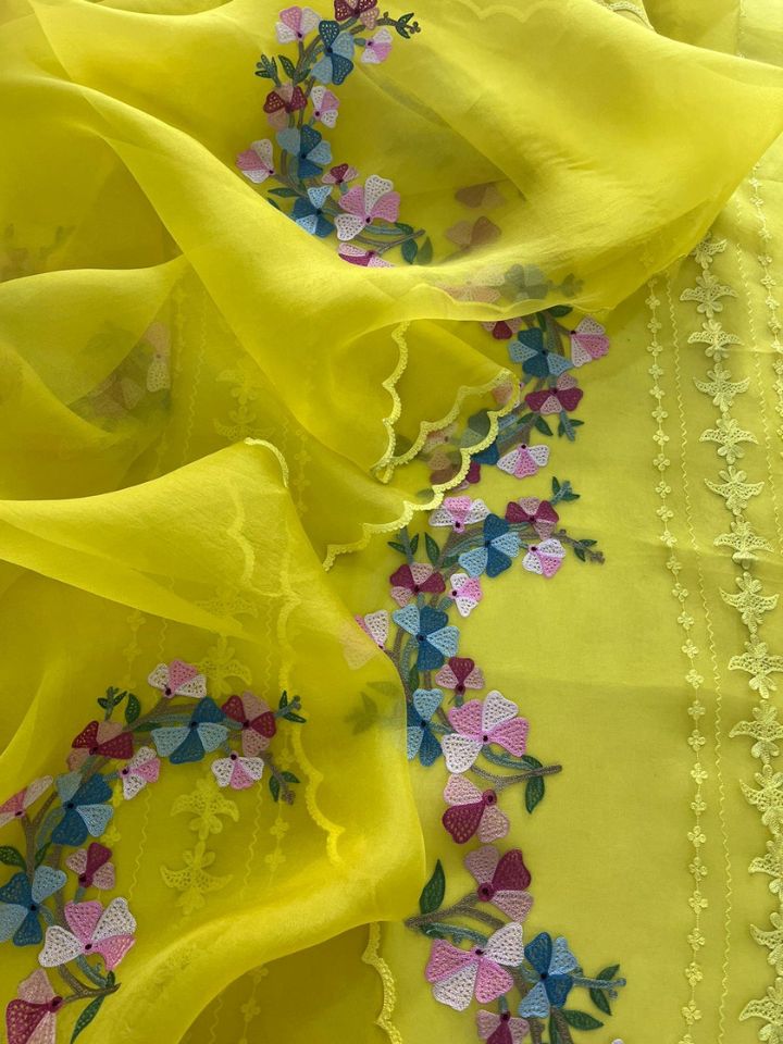Organza Silk Trousseau Set