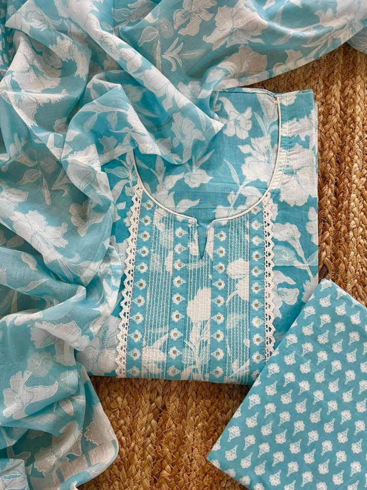 Vibrant Block Printed Set 