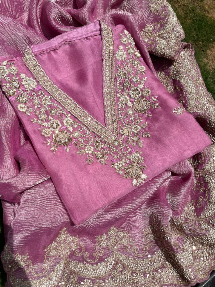 Exquisite Zardozi Handwork