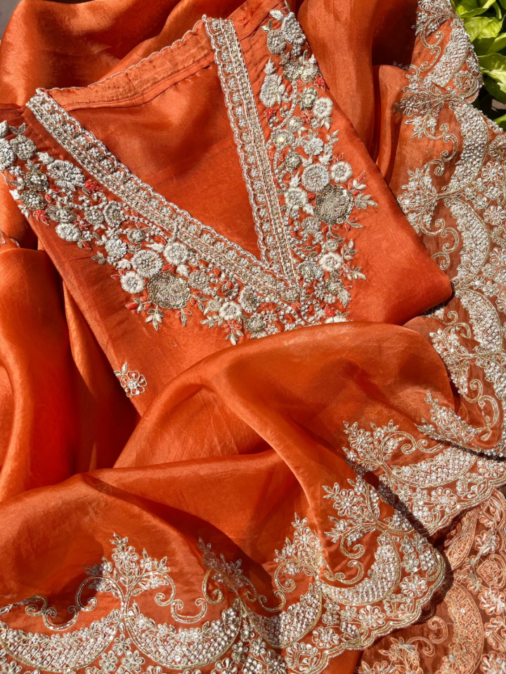 Luxurious Zardozi Handwork