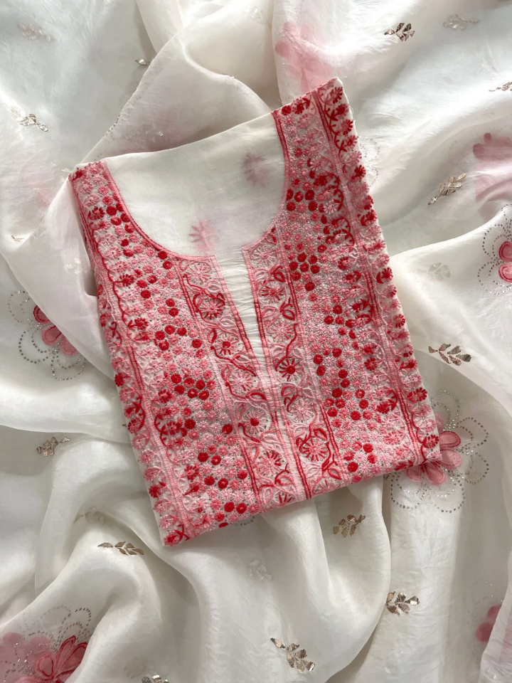 Lucknowi Chikankari Handwork