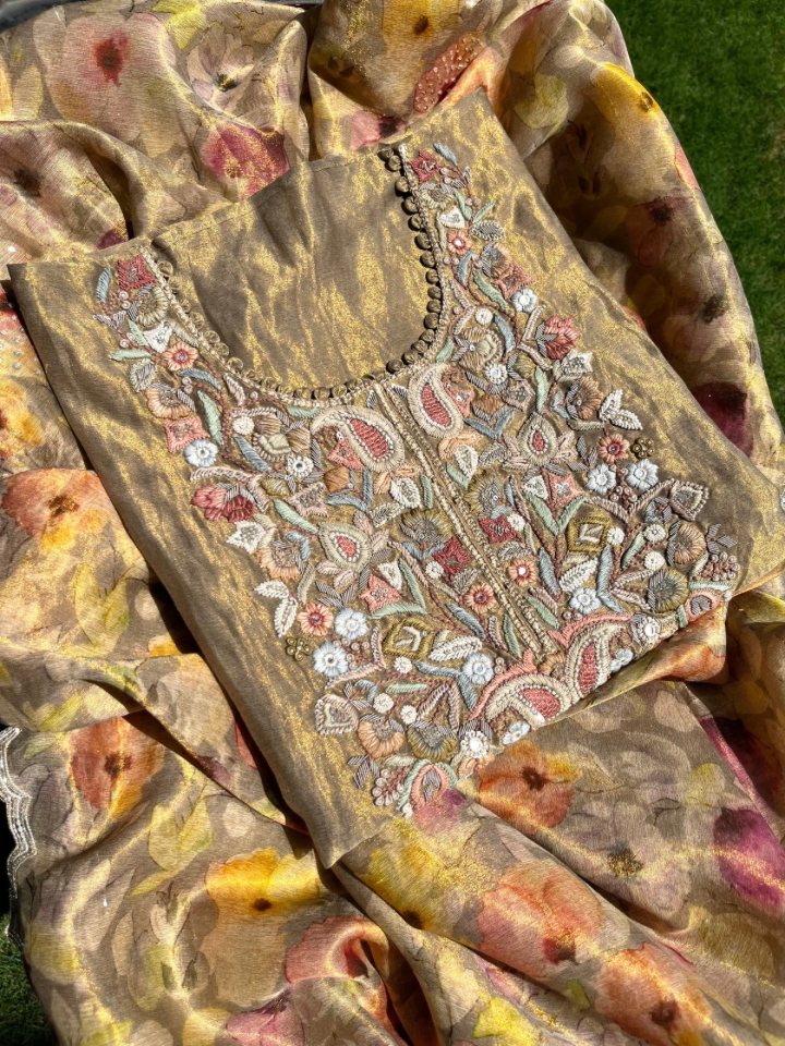 Floral Tissue Silk