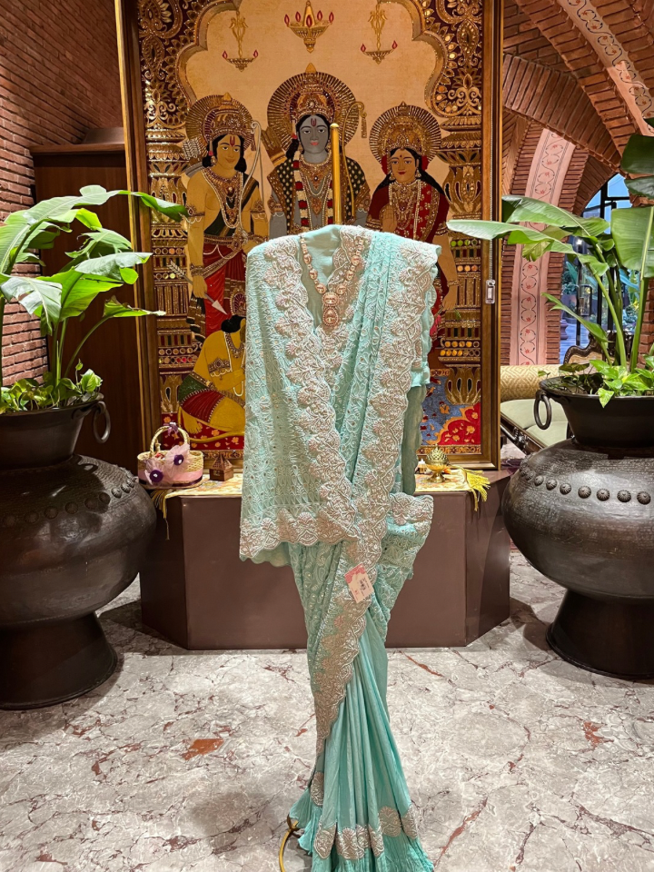 Chikankari Handwork Saree