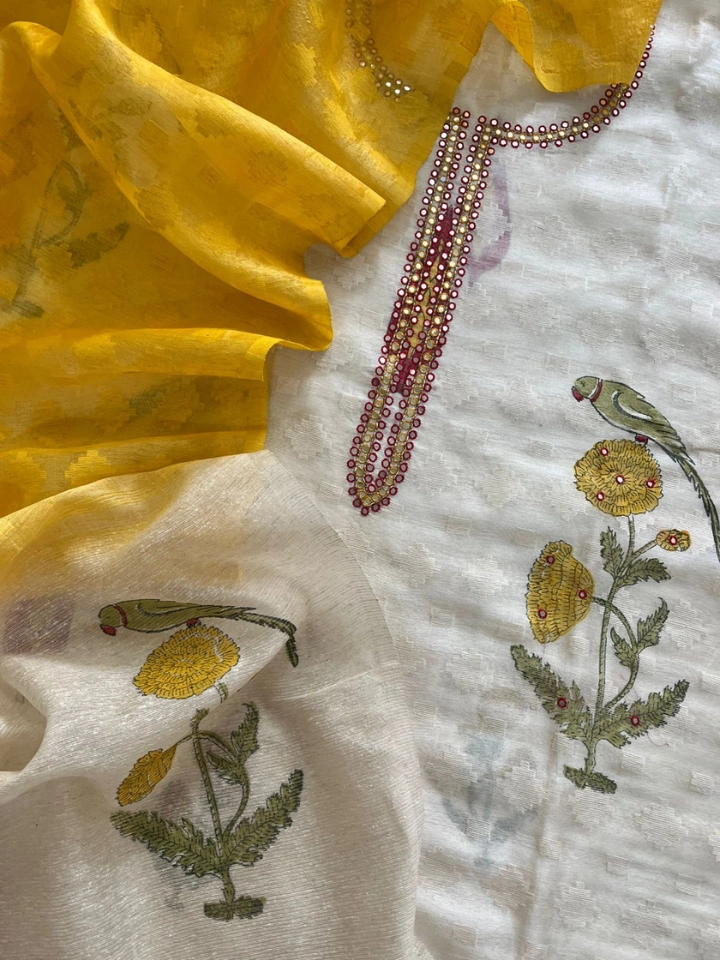 Steal Deal - Grab Pure Linen Silk Now